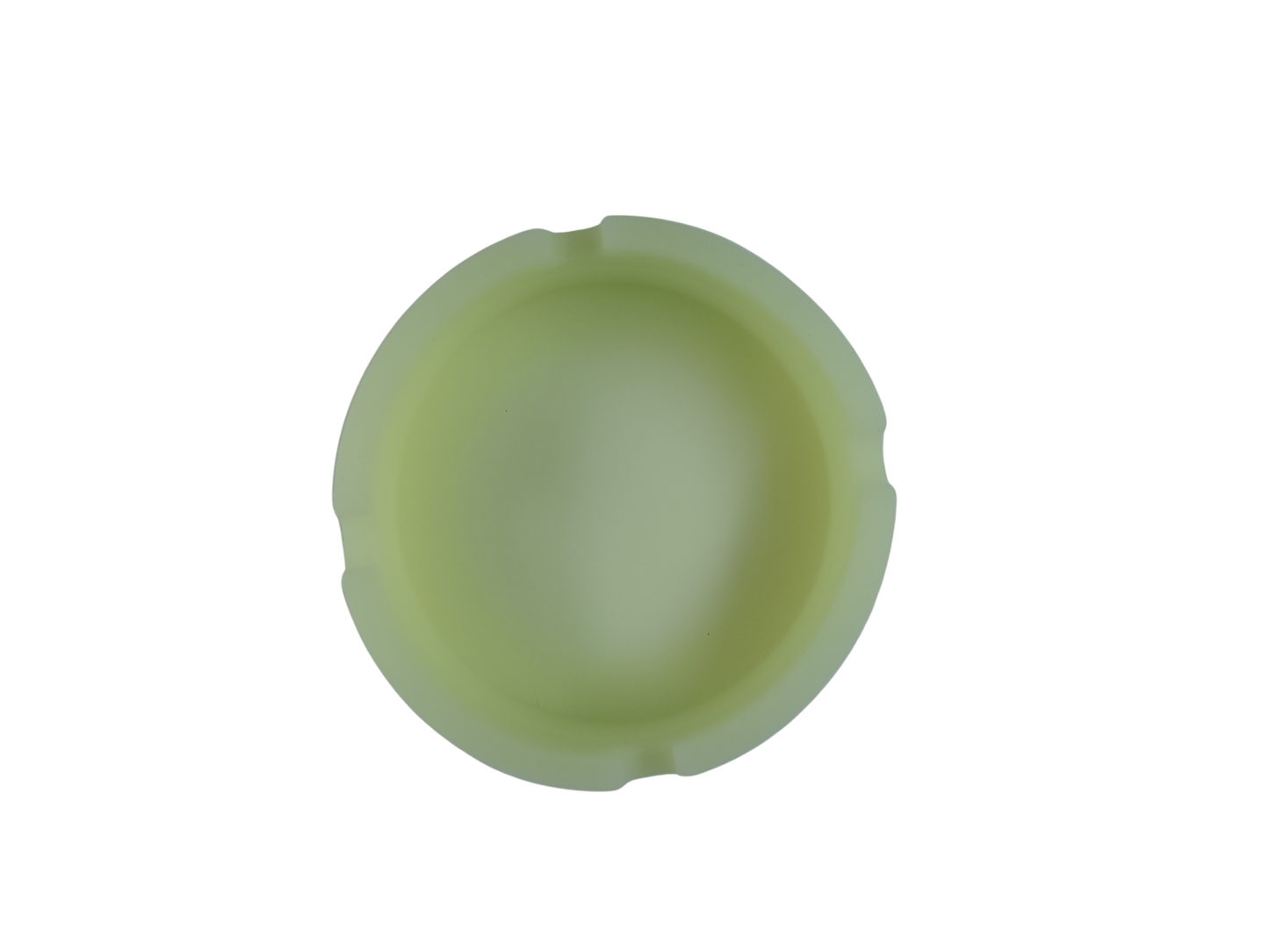 Cendrier Phosphorescent Jaune Silicone Glow Smoke Life