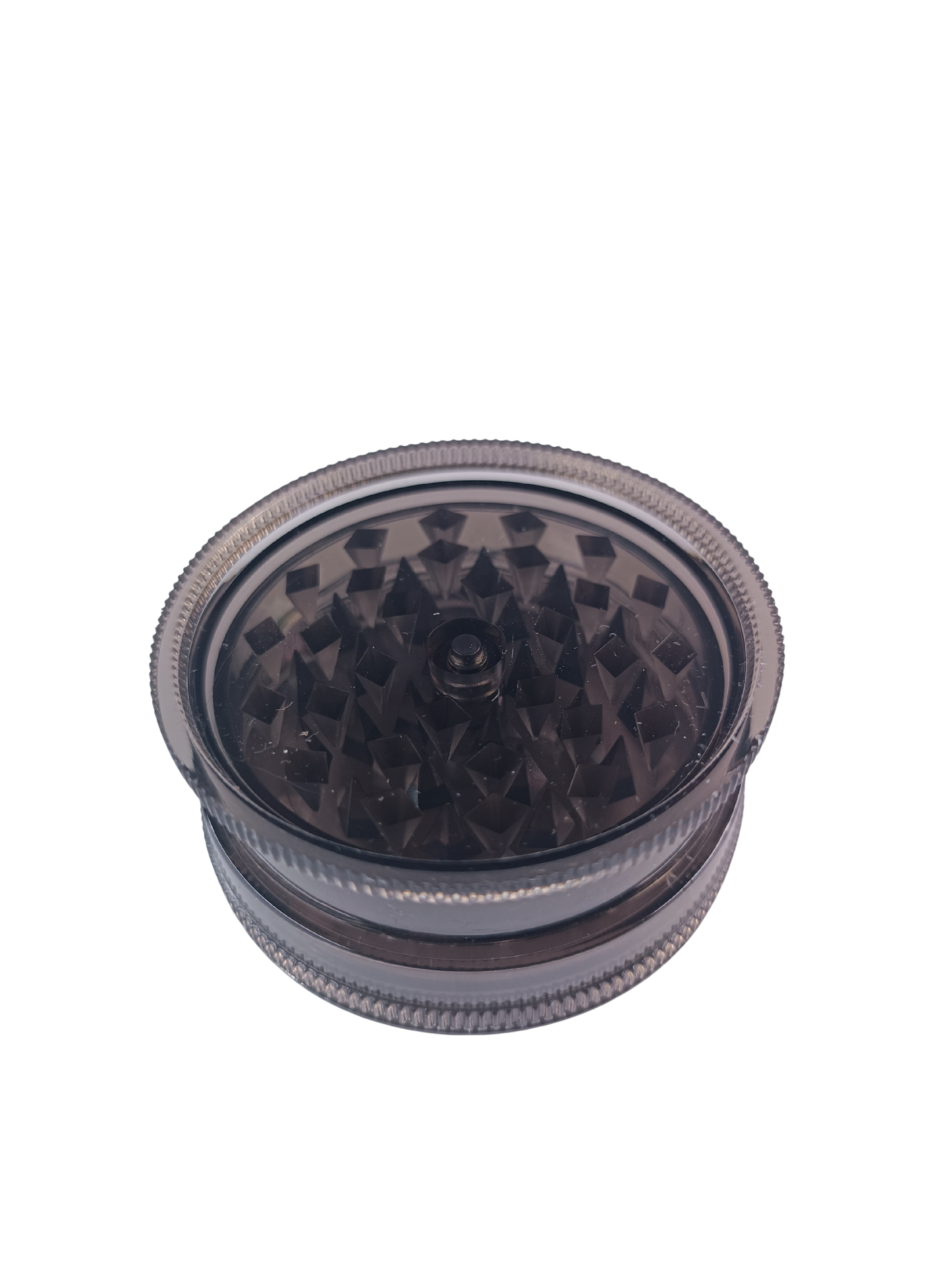 Grinder en plastique noir transparent