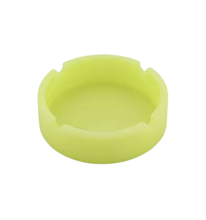 Cendrier Phosphorescent Jaune Silicone Glow Smoke Life