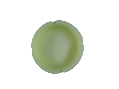 Cendrier Phosphorescent Jaune Silicone Glow Smoke Life