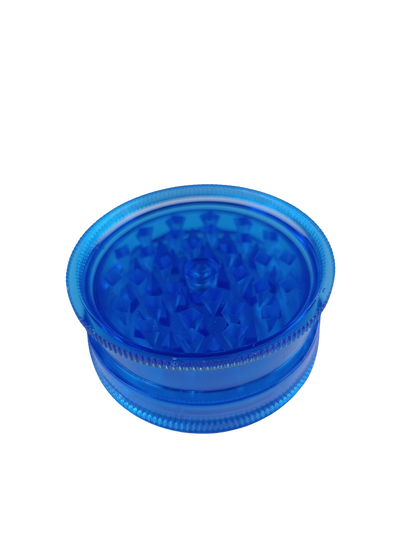 Grinder plastique bleu transparent 60mm