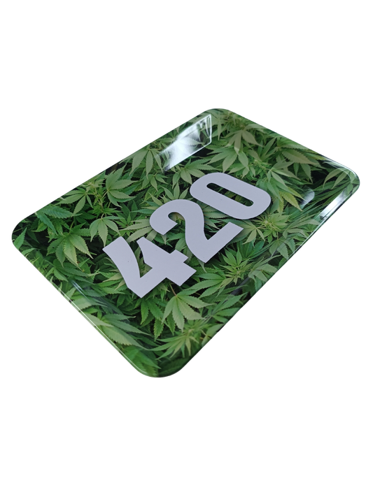 Plateau à Rouler Weed Life 420 Vert