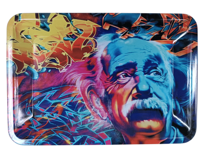 Plateau à Rouler Street Art Graffiti Albert Einstein
